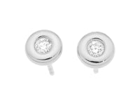 Solitaire earrings