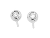 Solitaire earrings