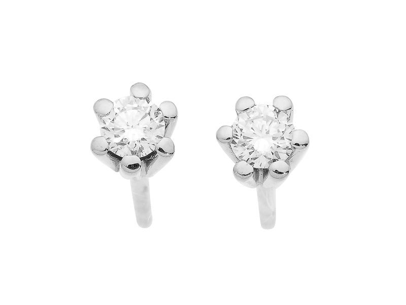 Solitaire earrings