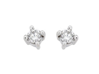 Solitaire earrings