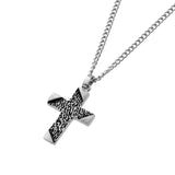 Cross necklace with pendant