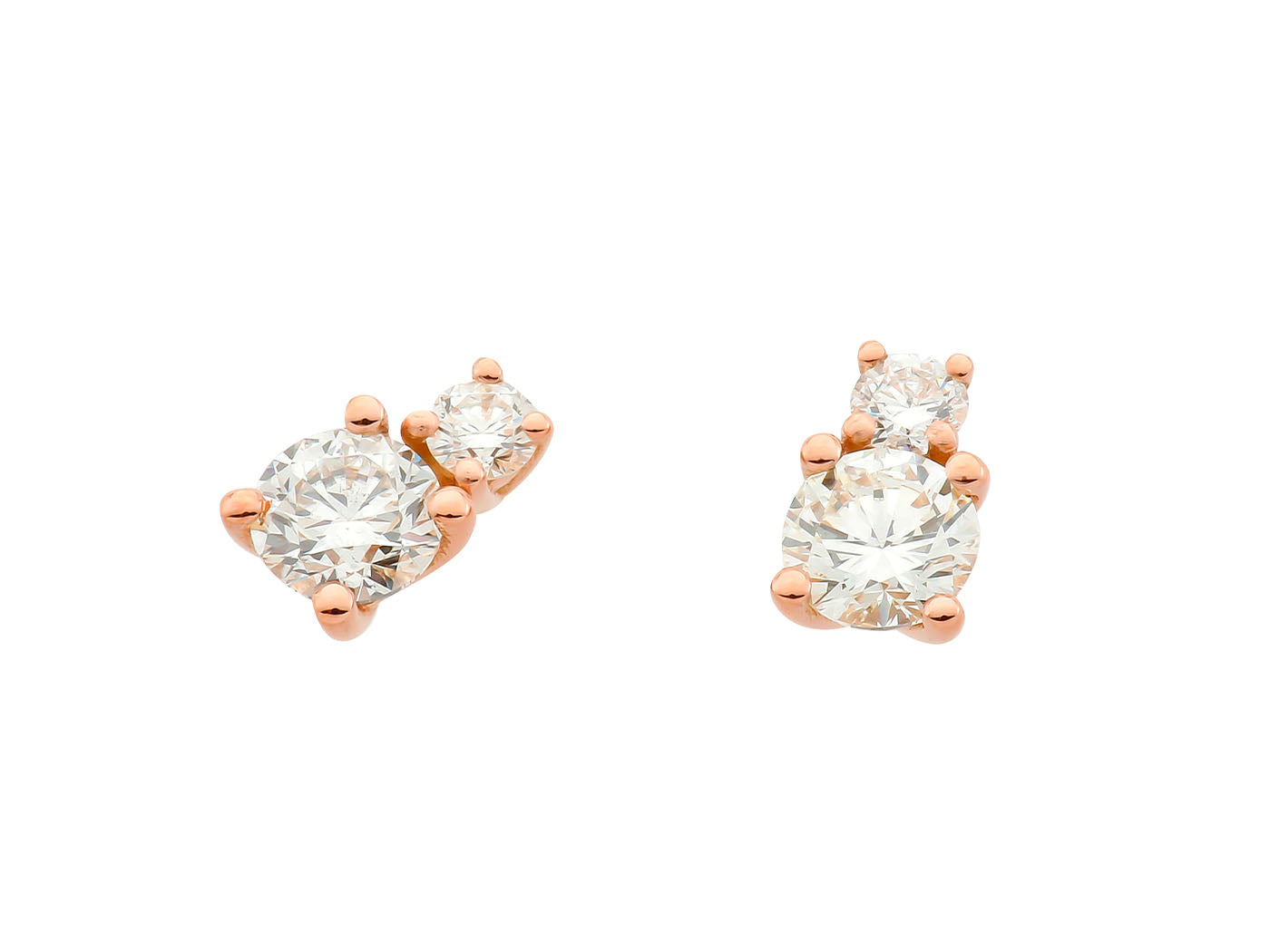 Trilogy earrings