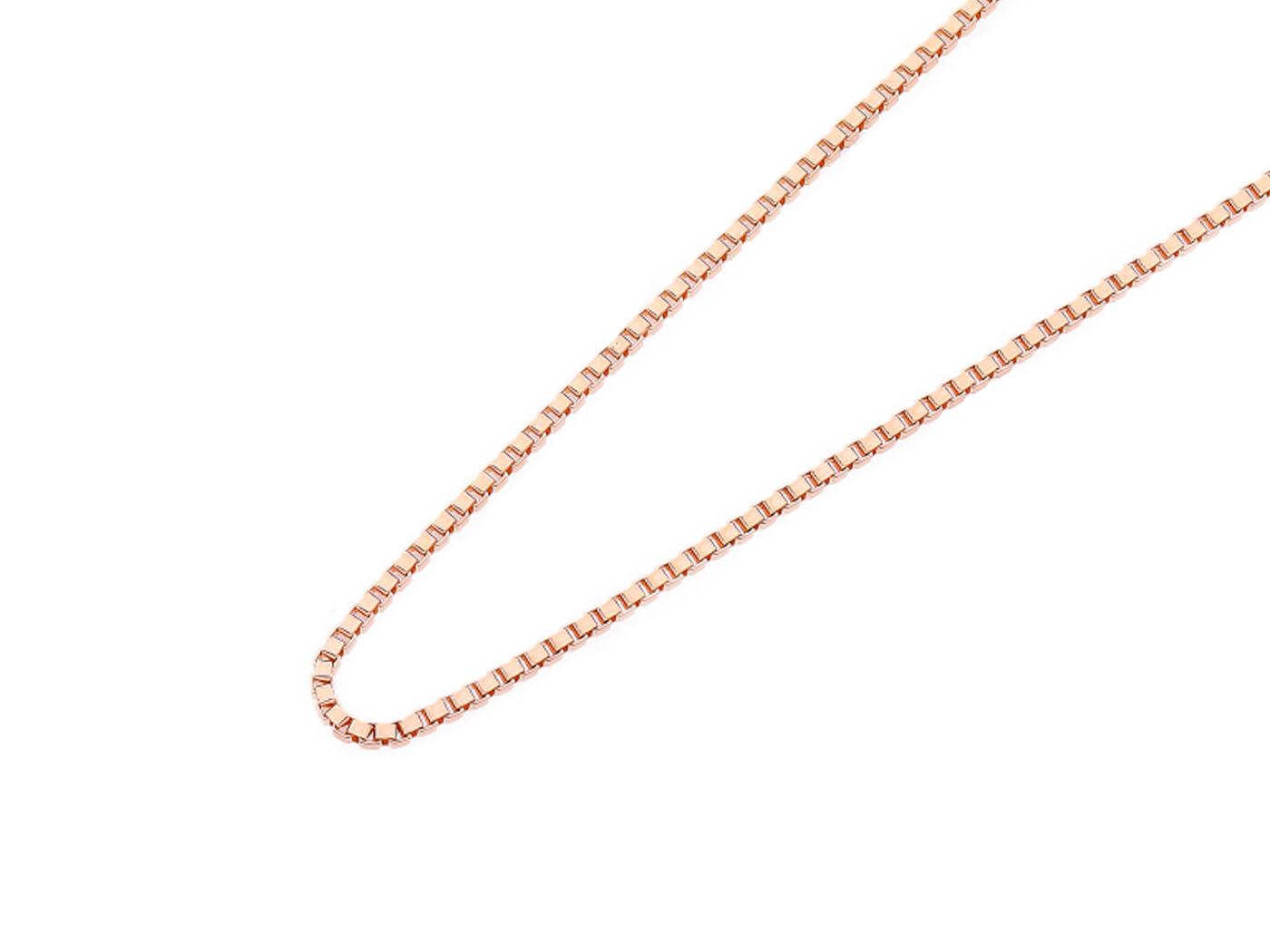 Venetian chain red gold Ø 0.9 mm