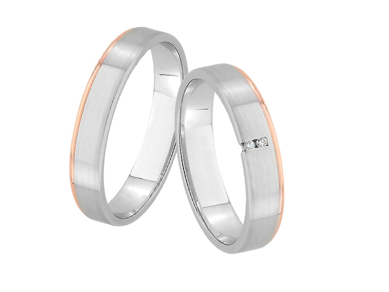 Wedding ring set Aari