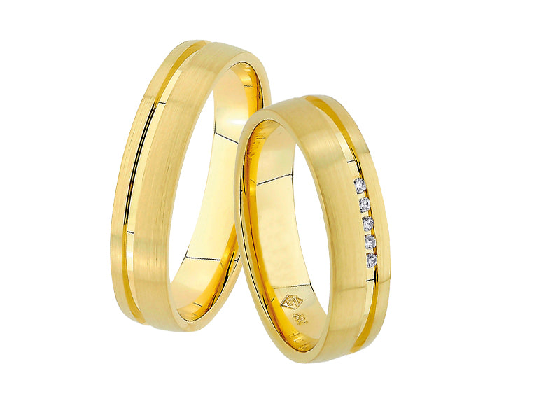 Wedding ring set Natasha