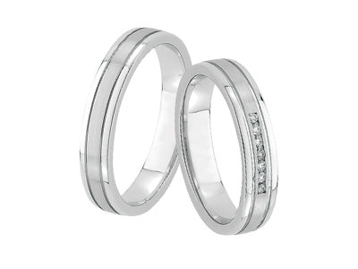 Wedding ring set Melody