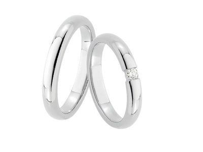 Wedding ring set Allegra