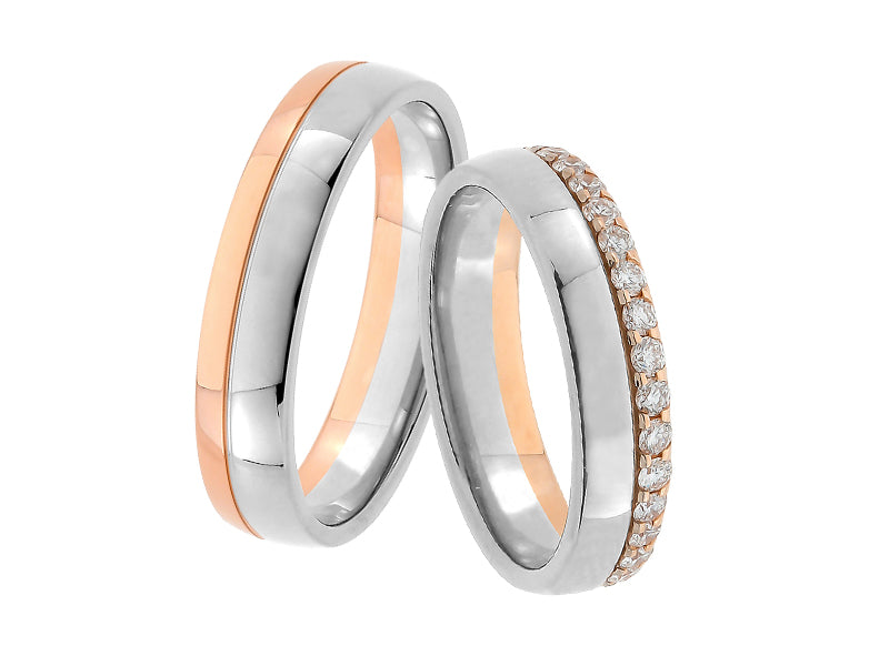 Wedding ring set Vajessa