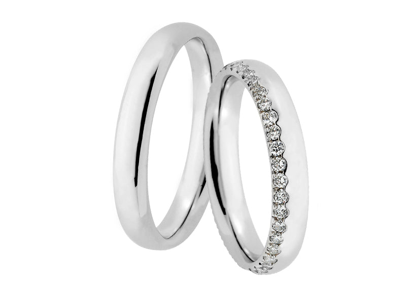 Wedding ring set Fabiana