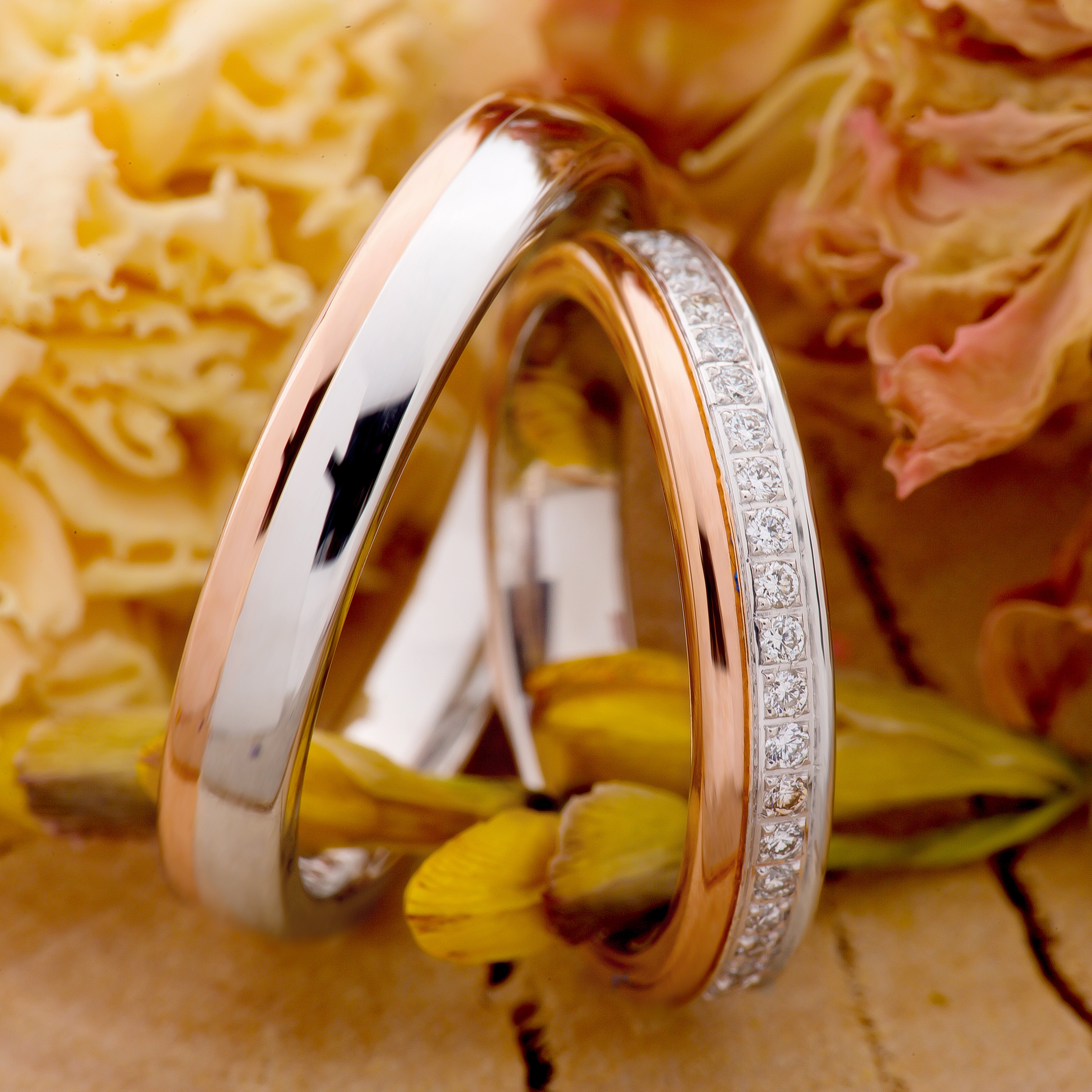 Wedding ring set Kadlin